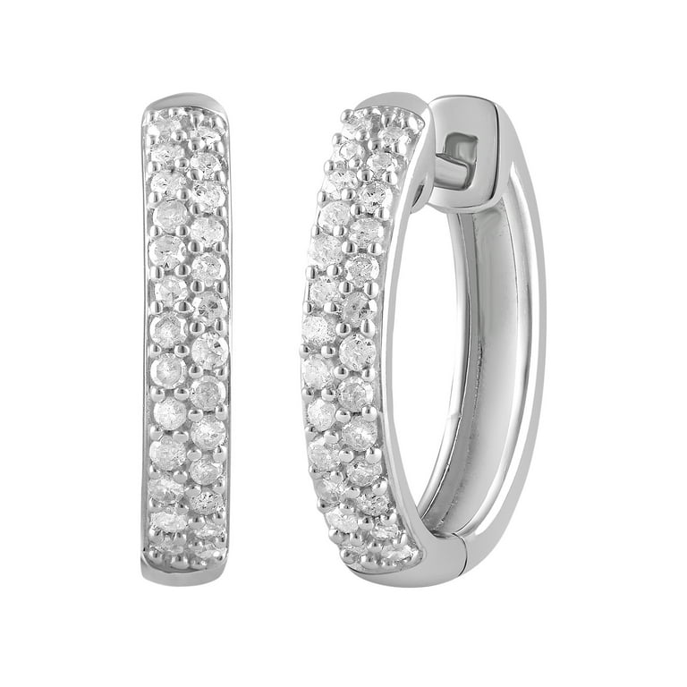 Walmart diamond hoop earrings deals