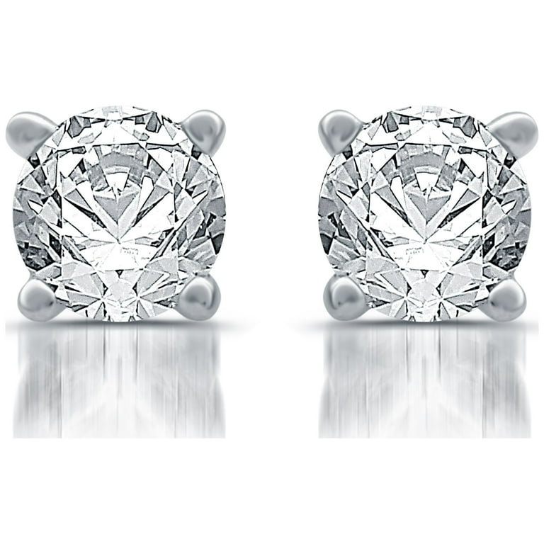 Quarter carat hotsell diamond earrings
