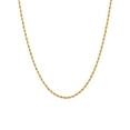 thumbnail image 1 of Brilliance Fine Jewelry 10K Yellow Gold 1.60MM-1.65MM Hollow Rope Chain Necklace, 24", 1 of 4