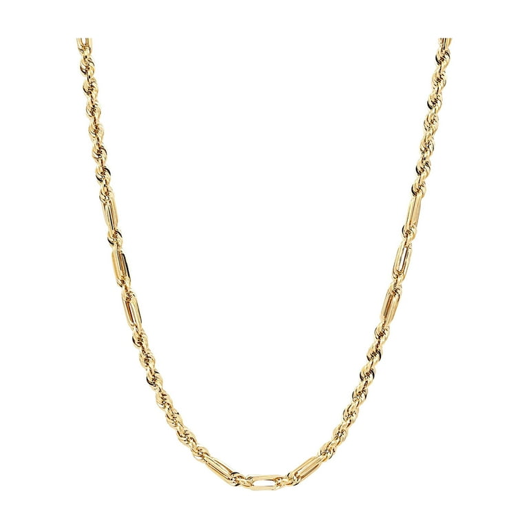 10k or 14K Gold Hollow Rope Chain Earrings 10k or 14K Gold Hollow Rope Chain Earrings