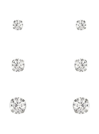 Cubic zirconia earrings walmart deals