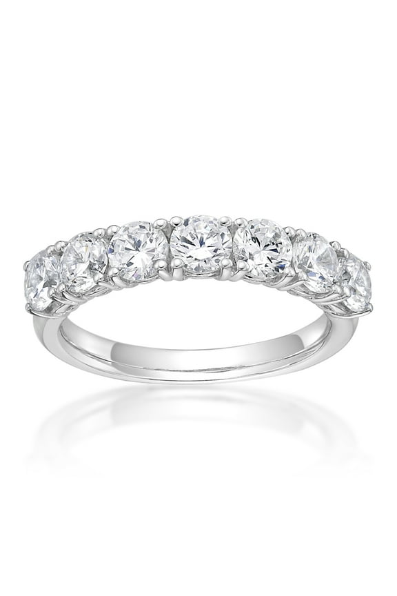 925 Sterling Silver Simulated White Diamond Ring