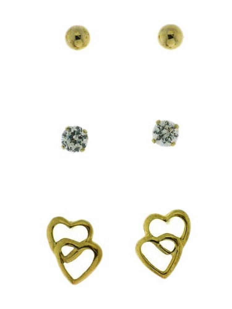 Buy Women's Metallic Oxidised Assorted Earrings - Set of 9 Online |  Centrepoint Kuwait