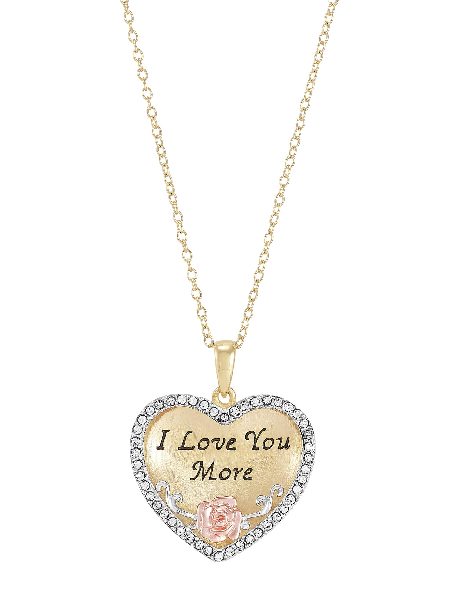 Diamond Accent Photo Heart Locket in Sterling Silver with 18K White, Yellow  or Rose Gold Plate (1 Image and Line)