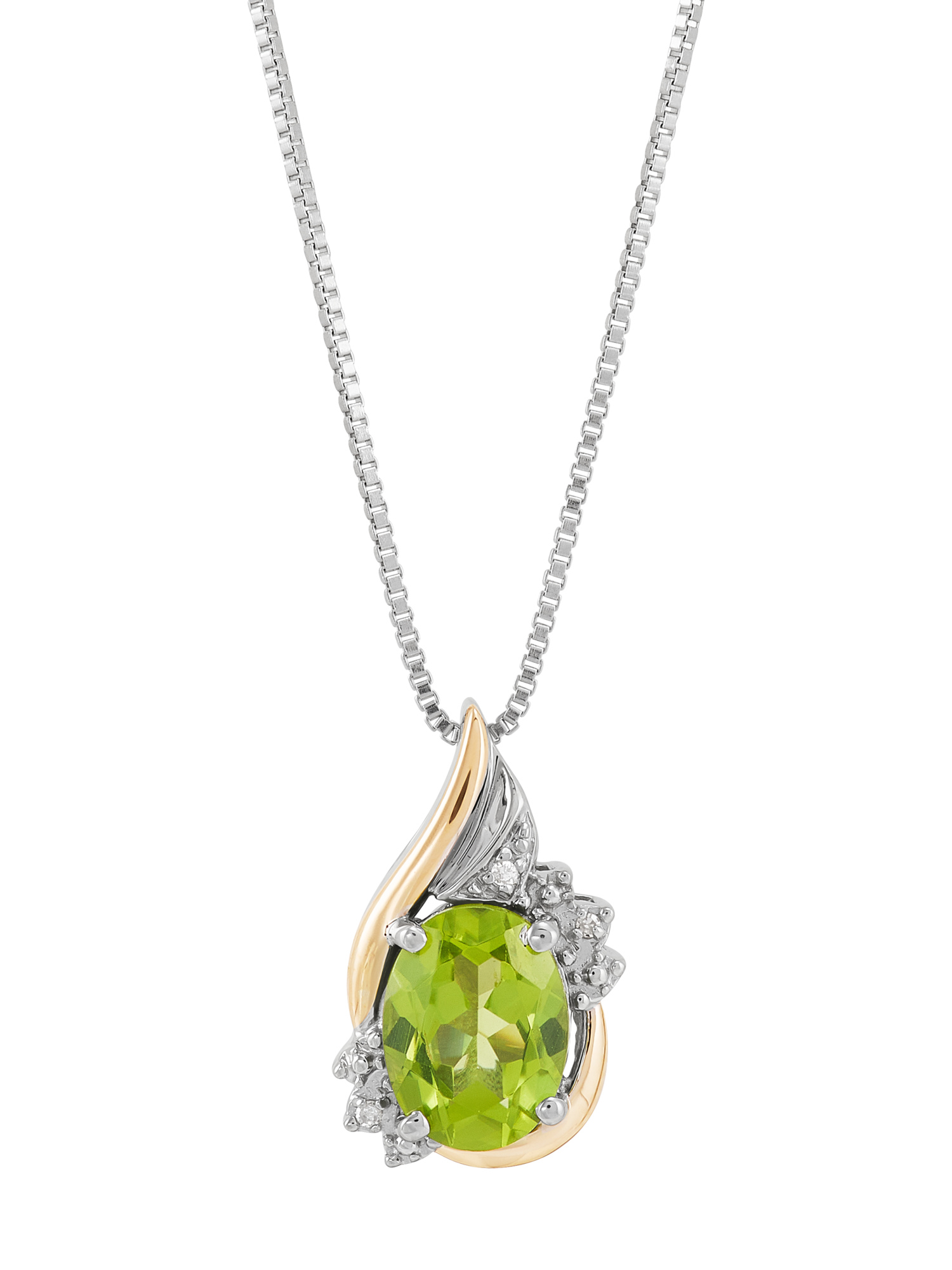 Brilliance Fine Jewelry Sterling Silver "I Love You" and Painted Rose