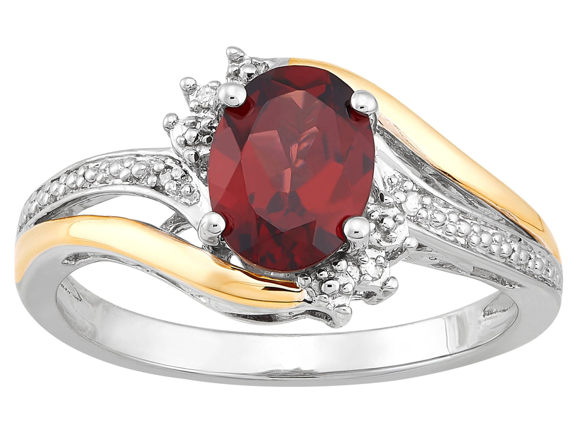 Seth Men's Ring with Princess cut Garnet | 0.97 carats Square Garnet Men's  Ring in 14k White Gold | Diamondere