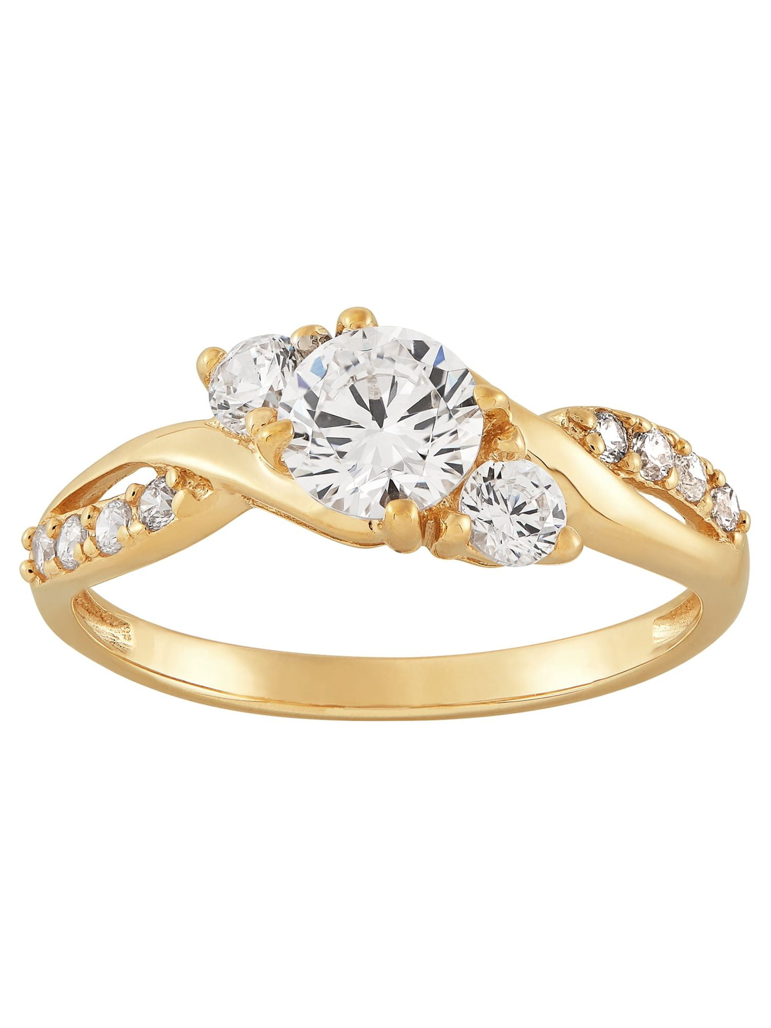 Three Stones Engagement Ring, Delicate Three Diamonds Ring, 14K / 18K  Yellow Gold, Diamond Wedding Ring, Dainty Diamond Ring, Tri Stone Ring -  Etsy