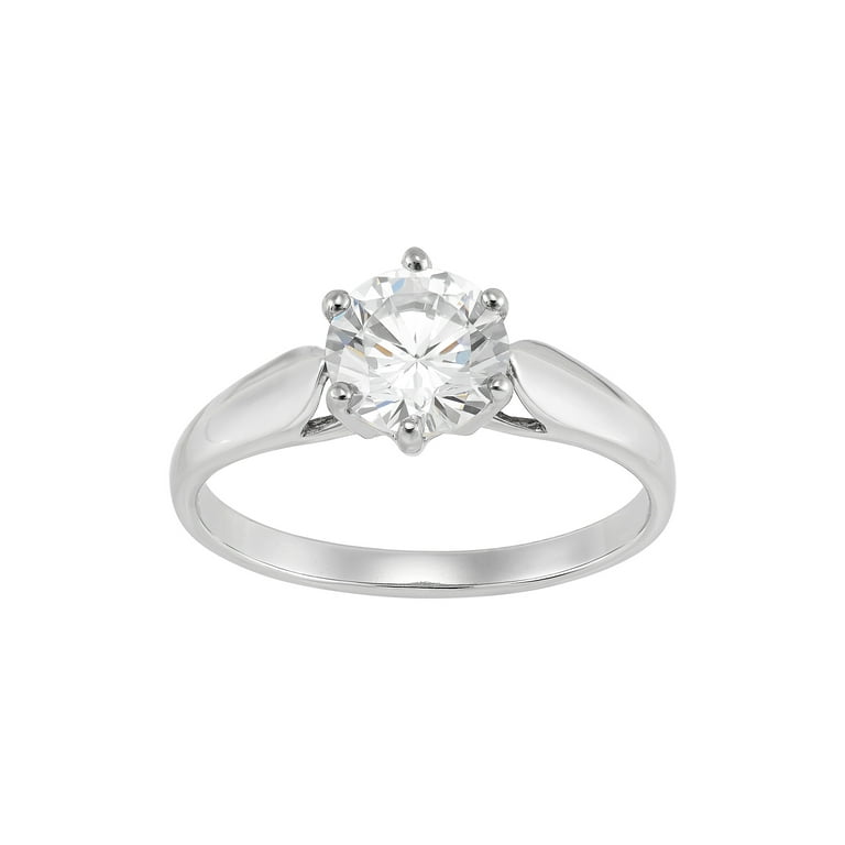 Build your own cheap cubic zirconia engagement ring