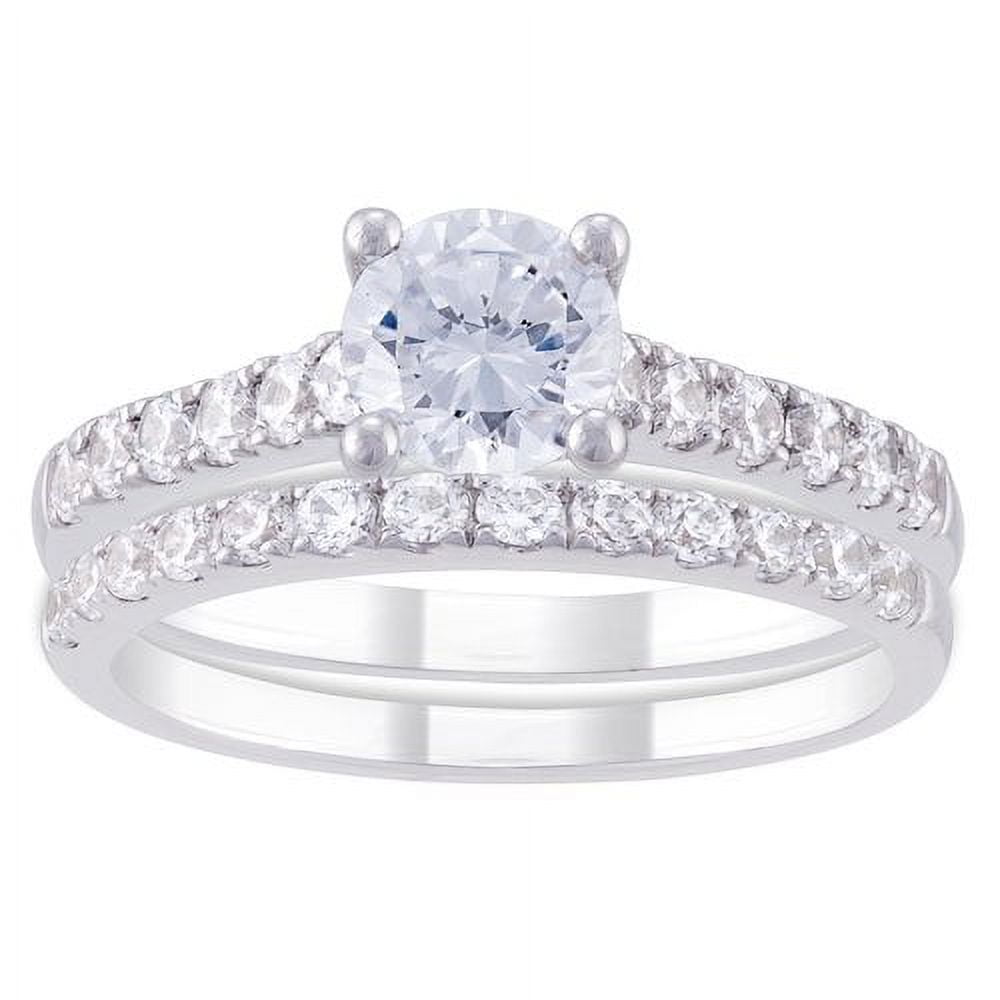 Brilliance fine jewelry sterling silver simulated diamond discount