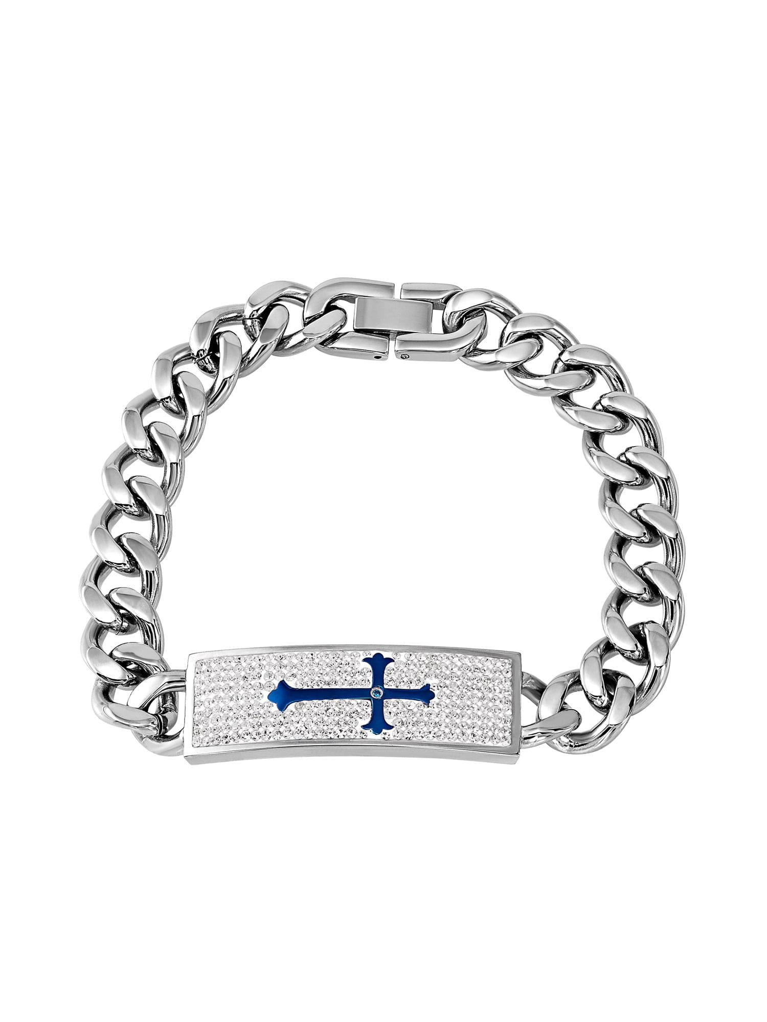 アクセサリー BN035 Hook connect bracelet gradually XL Brilliance Fine Jewelry Stainless Steel ID Curb Link