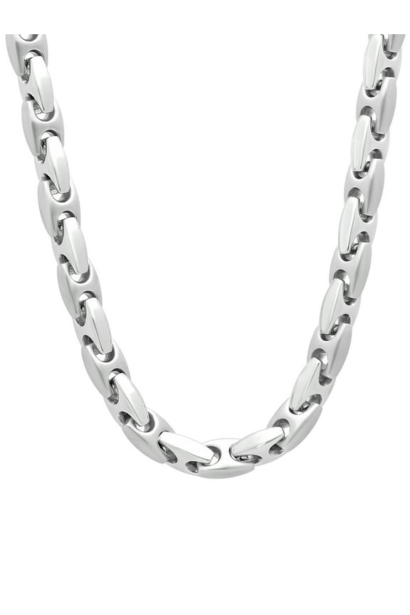 Stainless Steel Mariner Link Chain, 24"