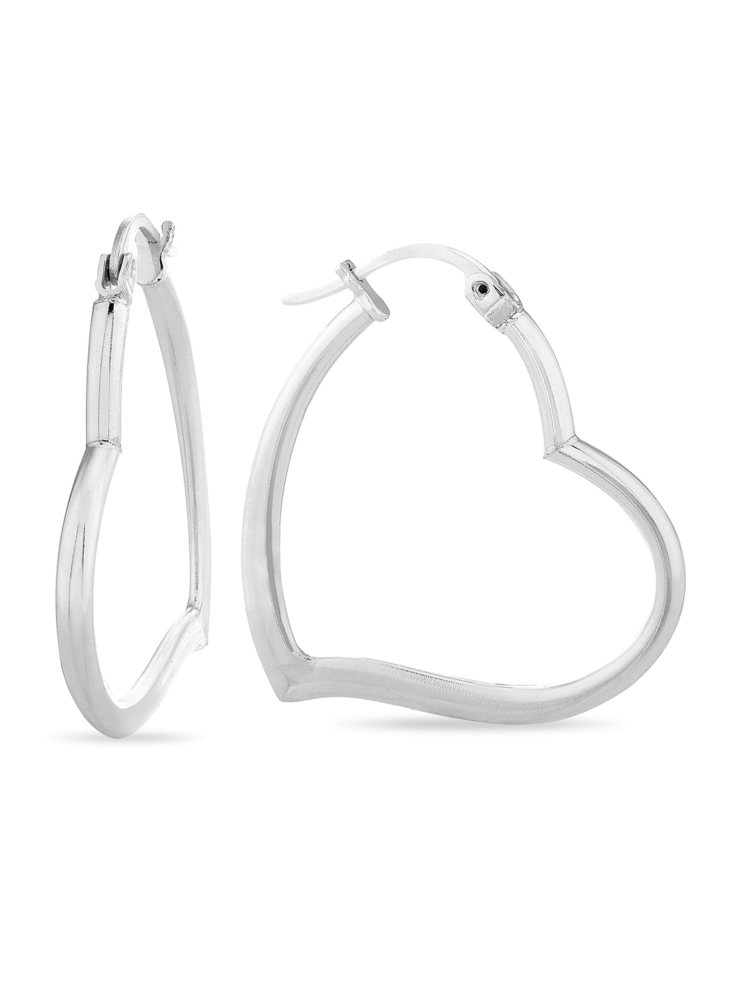 T Tahari Silver-Tone Imitation Pearl and Knot Open Hoop Earrings | Hawthorn  Mall