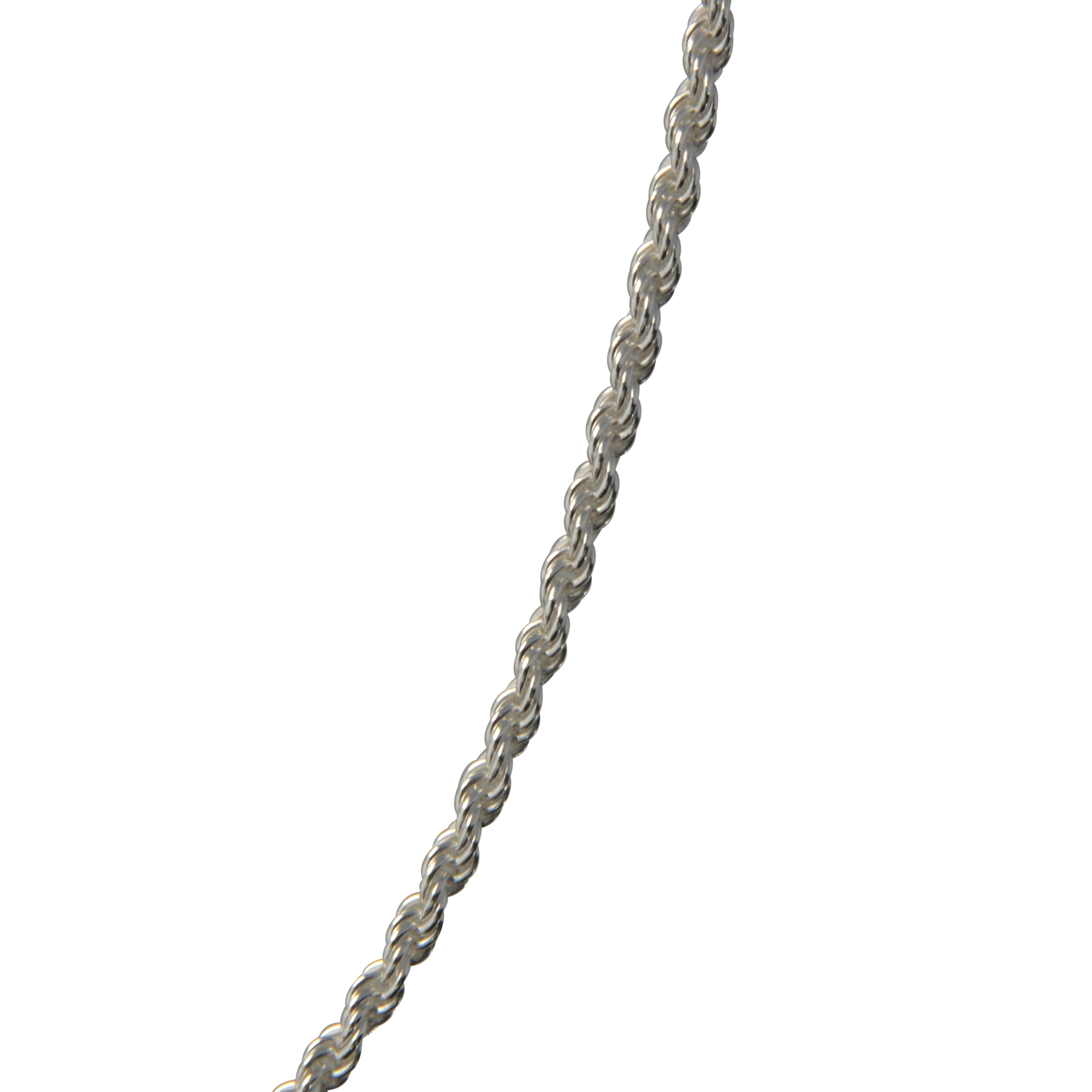 Sterling Silver Rope Chain, Oxford Collection