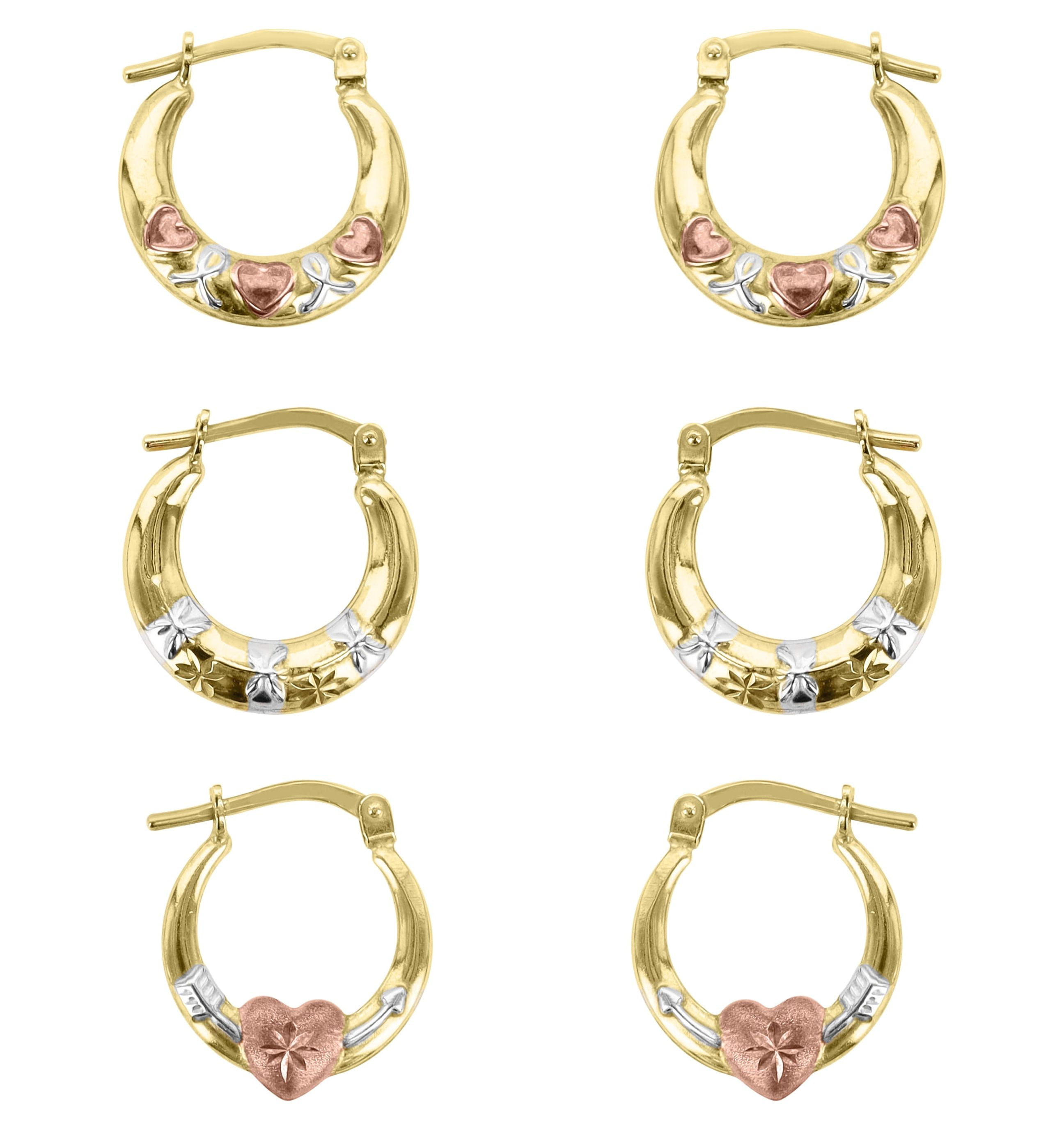 Luxury Gold Hoop Earrings Set Forth For Women And Girls Designer Jewelry  For Valentines Day From Designer_sunglass123, $12.55