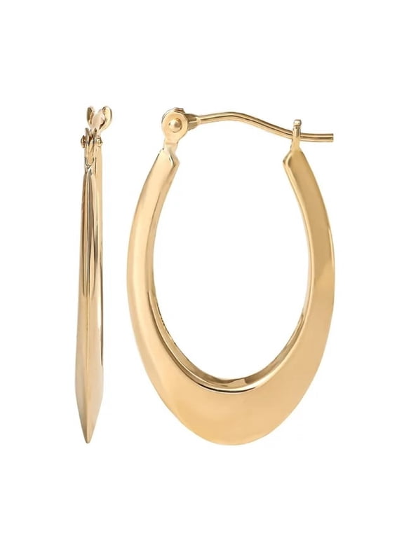 Women's 14k Yellow Gold Hoop Earrings