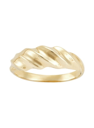 14k gold sales shrimp ring