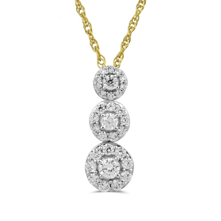 Brilliance Fine Jw 10k Yg Bfj 1/2 Cttw Snowman W/ 1/20 14k