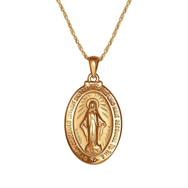 Brilliance Fine- Women's Sterling Silver 14KT Gold Plated Virgin