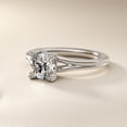 Brilliance Jewels 2 Ct Round Cut Moissanite Solitaire Ring for Women ...