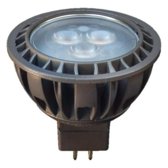 Brilliance MR16 LED Bulb 12V - 5W Dimmable Landscape Lighting, 2700K Warm White, 60 Beam, 35W Halogen Equivalent - Professional Series Low Voltage Bulbs
