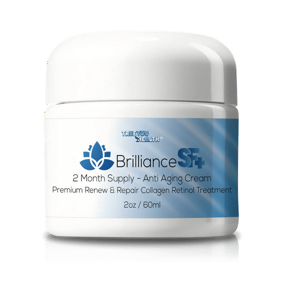 Brilliance SF Plus 2 Month Supply Anti Wrinkle Cream - Our Best Pro Brilliance SF Anti Aging Cream / Anti Wrinkle Cream Plus - Premium Plus Brilliance SF Cream for Day & Night - Promote Soft Skin