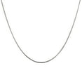 thumbnail image 1 of Brilliance Sterling Silver 1mm Round Snake necklace, 16inch Made In Italy white color, 1 of 1