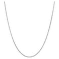 thumbnail image 1 of Brilliance 18 Inch Diamond Cut Sterling Silver Rope Necklace, 1 of 1