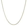 thumbnail image 1 of Brilliance Sterling Silver Square Snake, 20inch Necklace Gold plated, 1 of 1