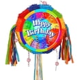 thumbnail image 1 of Brilliant Balloons Pinata, Pull String, 1 of 1