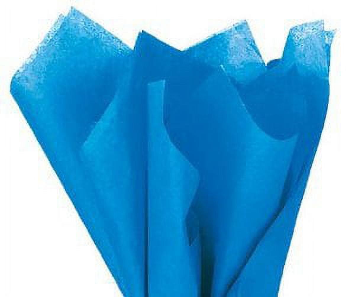 Sapphire Blue Tissue Paper 20 Inch X 30 Inch Sheets Premium Gift Wrap Paper  