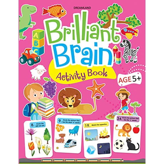 Pre-Owned Brilliant Brain Activity Book 5+ Paperback