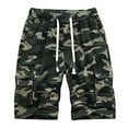 thumbnail image 1 of Brilliant Cargo Shorts Clearance for Men Summer Mens Shorts Casual Pure Color Outdoors Pocket Beach Work Trouser Shorts Pant(Multi-color,XXXXL), 1 of 3