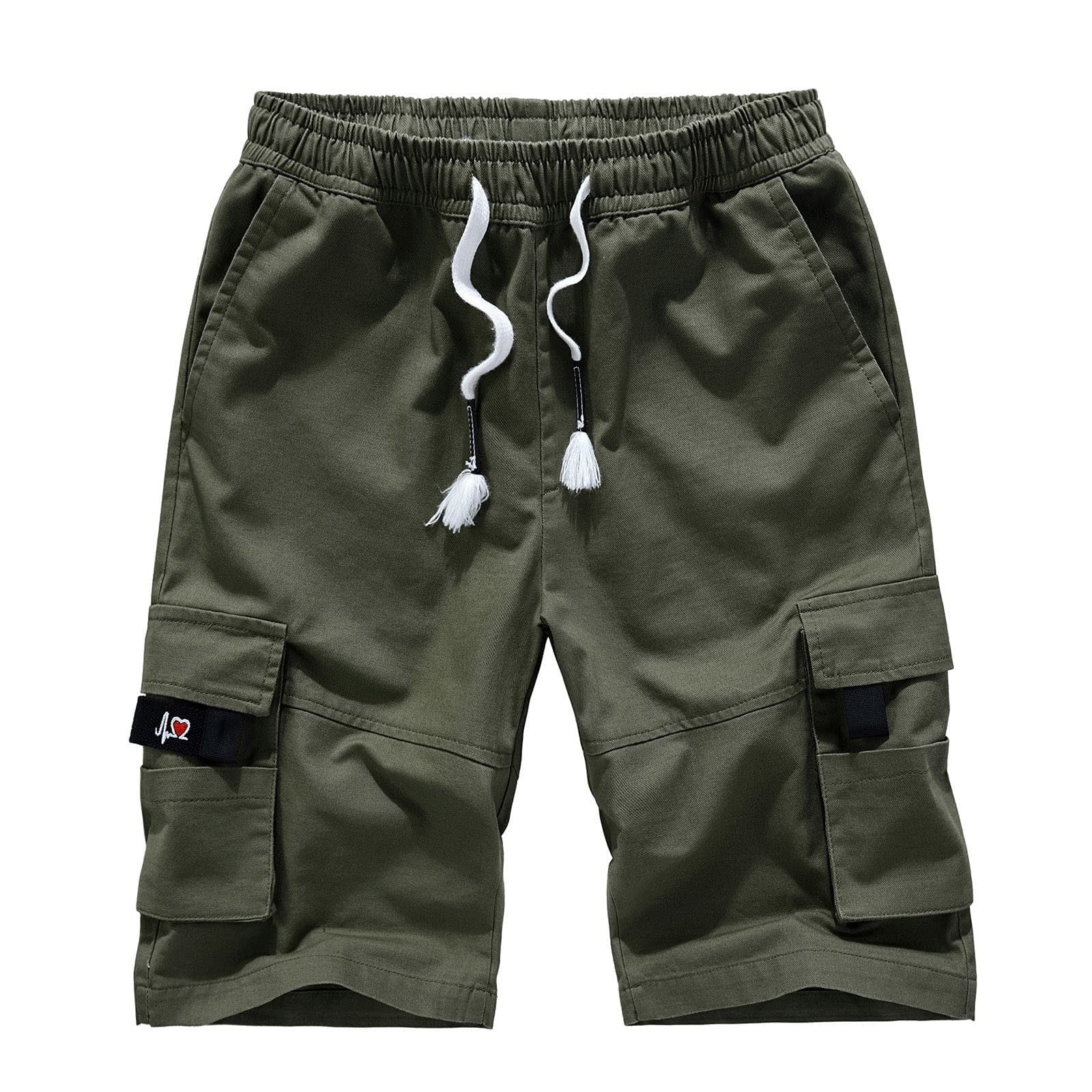 【KOOLOSET】Nylon Big Cargo Bermuda Pants Big Cargo Wide Denim Shorts - utsuwa | 60% - Asian Fashion