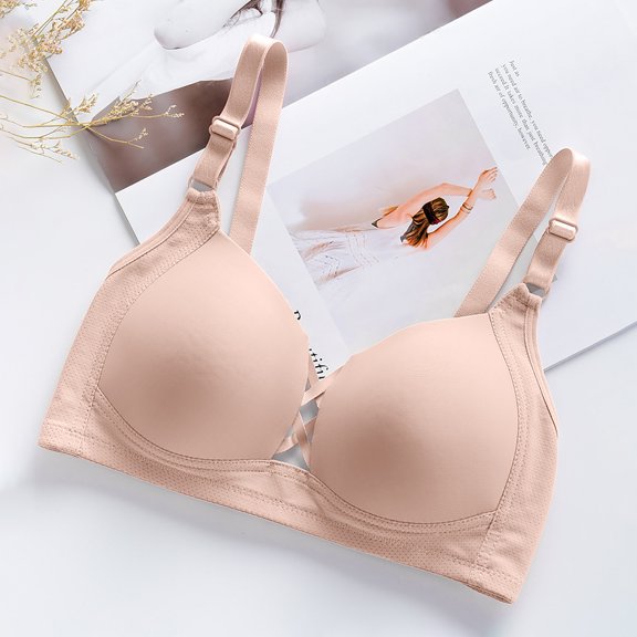 Brilliant Clearance Sports Bras for Women Plus Size Convertible Push-Up Women's Stretch Plus Size Sports Bra Underwear Yoga Hollow Out Bra Intimates
