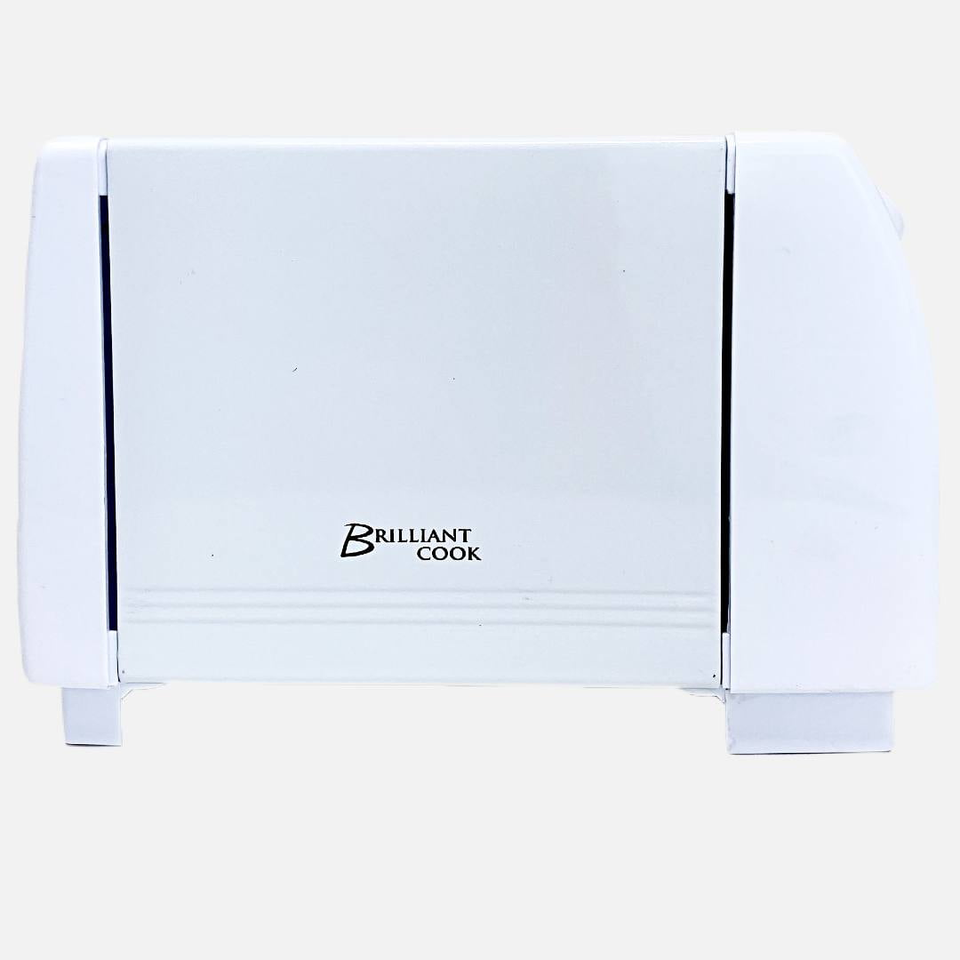 Brilliant Cook Compact Smart 2 Slice Toaster