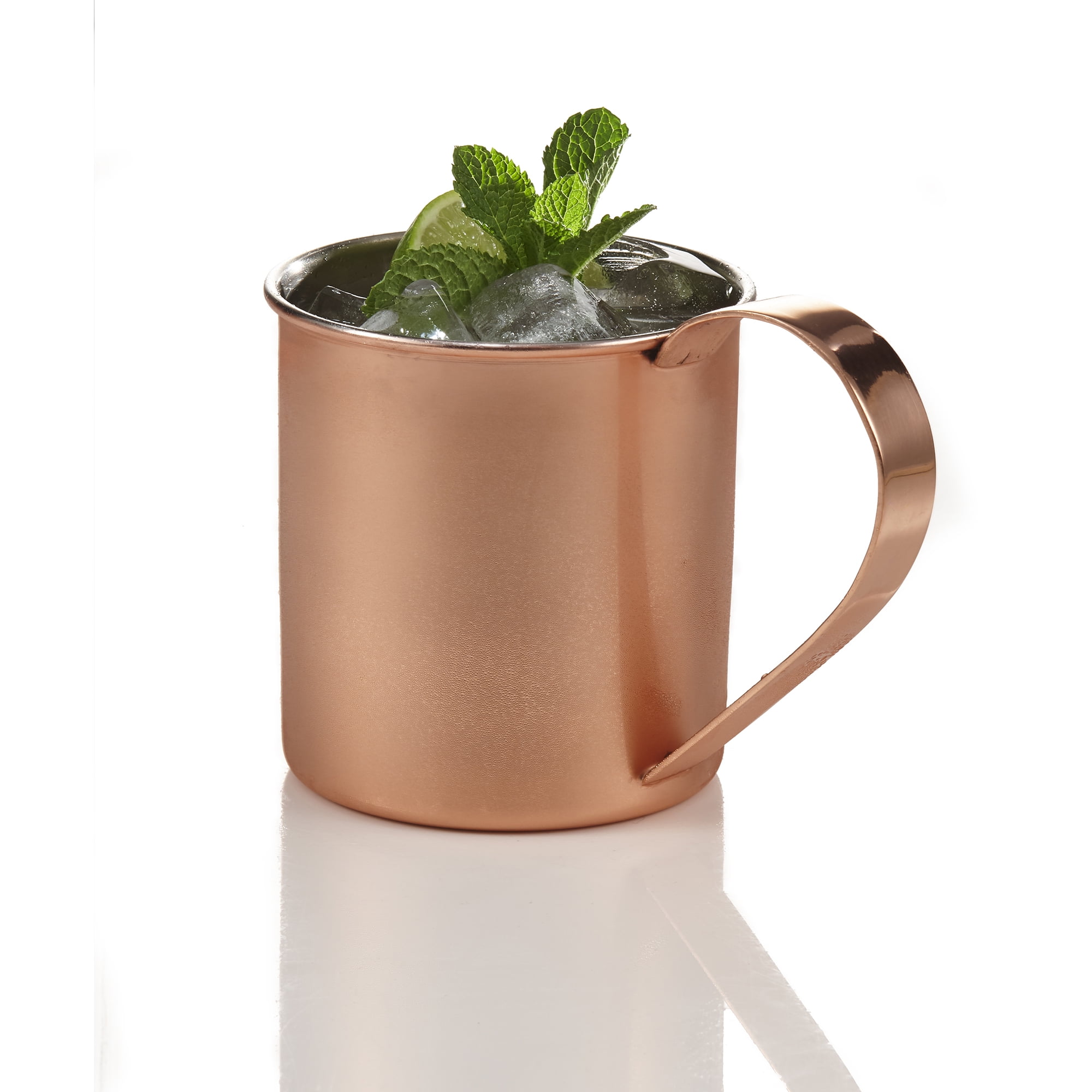 Brilliant Copper and Stainless Steel Moscow Mule Mug 20 oz.