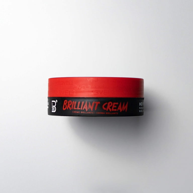 L3VEL3, Brilliant Cream, 5.07 oz, Adds shine and control - Walmart.com