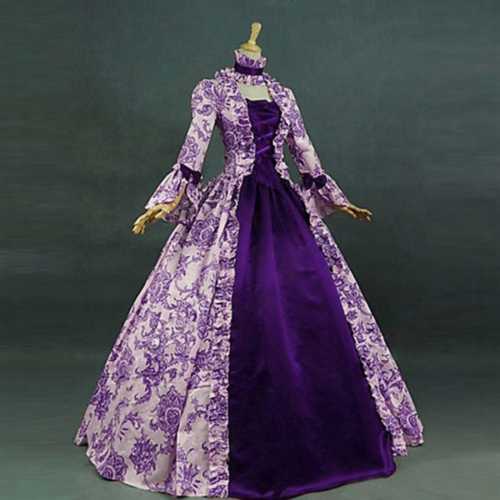 slim fit dress slacks Geneva Maxi Dress in Purple main image 1