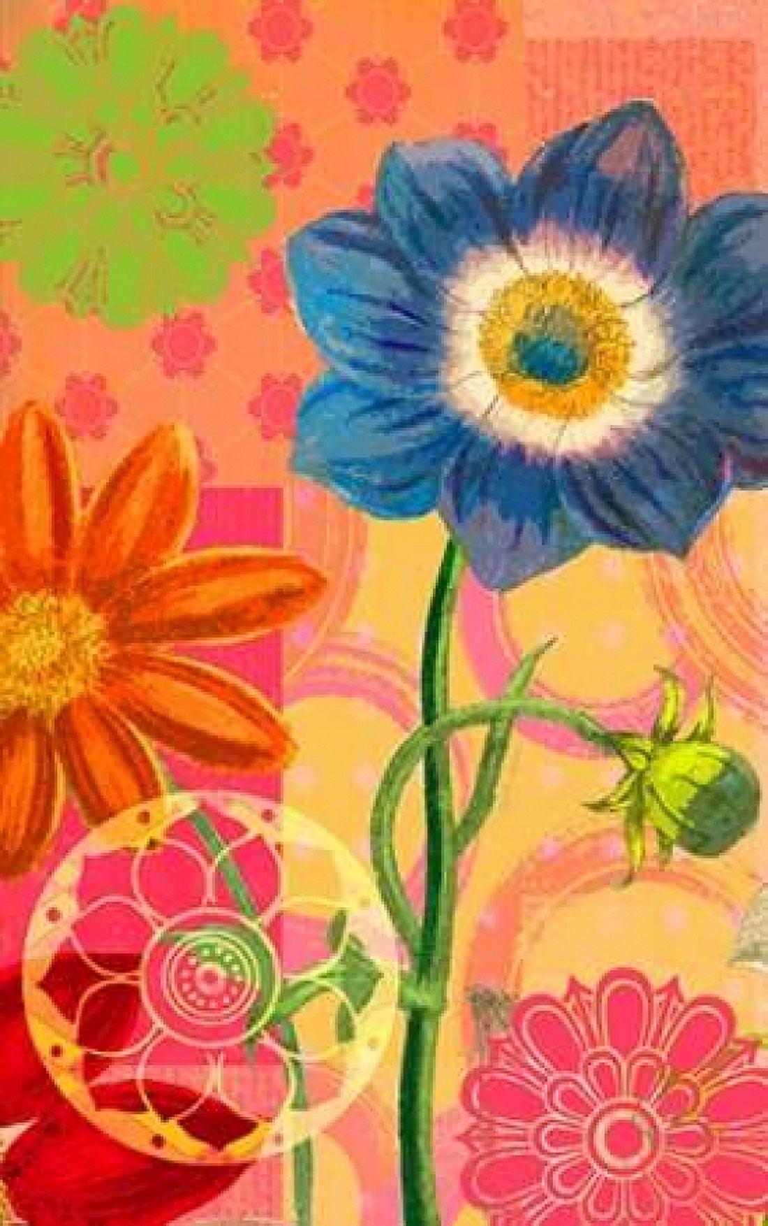 Brilliant Garden 2 Canvas Art - Walter Robertson (12 x 18)