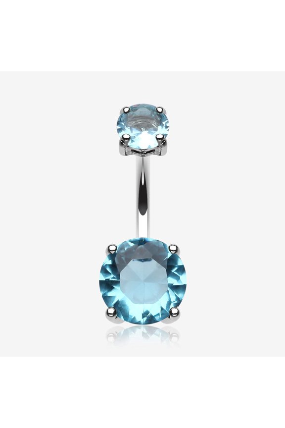 Brilliant Gem Sparkle Belly Ring