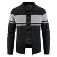 thumbnail image 1 of Brilliant Jackets for Men Big and Tall 5Xl Clearance Lightweight and Winter Stand Collar Sweater Casual Fleece Jacket Black XL, 1 of 5