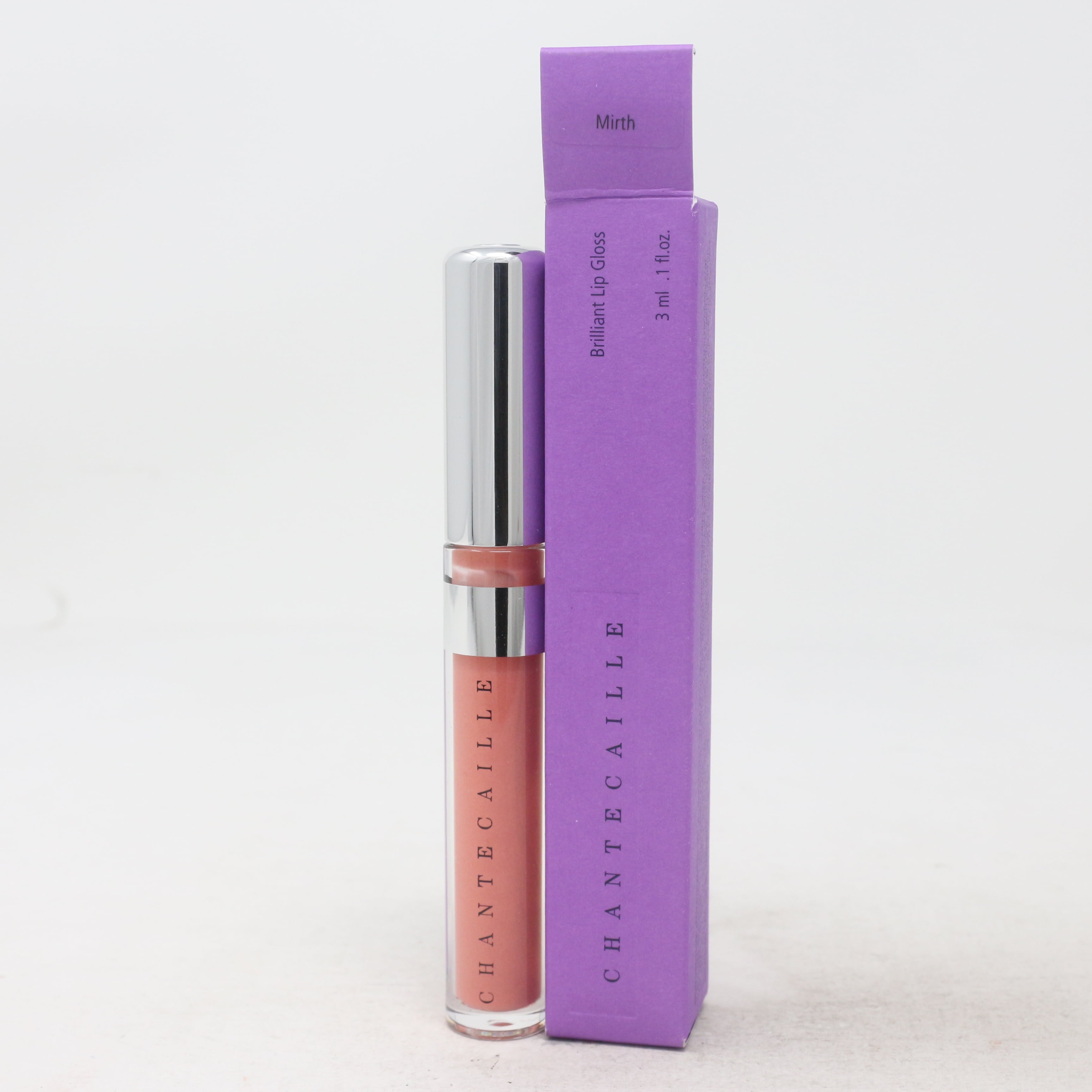 Chantecaille Brilliant Lip Gloss Mirth 0.1oz/3ml New With Box