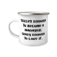 thumbnail image 1 of Brilliant Manager Gifts, Skilled Enough to Become a, Appreciation Birthday 12oz Camper Mug For Colleagues From Coworkers, Manager gift ideas, Gift for manager, Best manager gifts, Thoughtful manager, 1 of 2