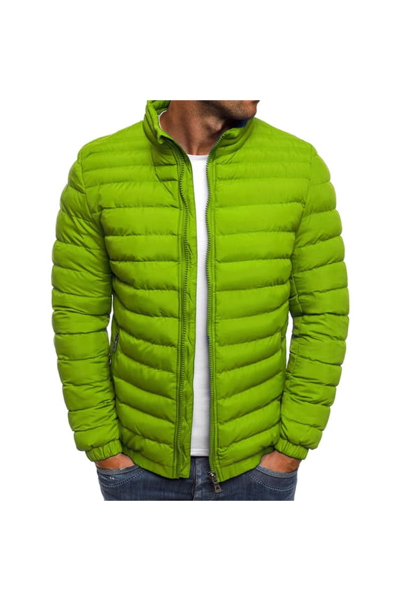 Brilliant Mens Shirts Clearance Multipacks Men's Solid Color Hooded Jacket Cotton Padded Jacket Fashion Cotton Padded Jacket Men's Warm Cotton Padded Jacket