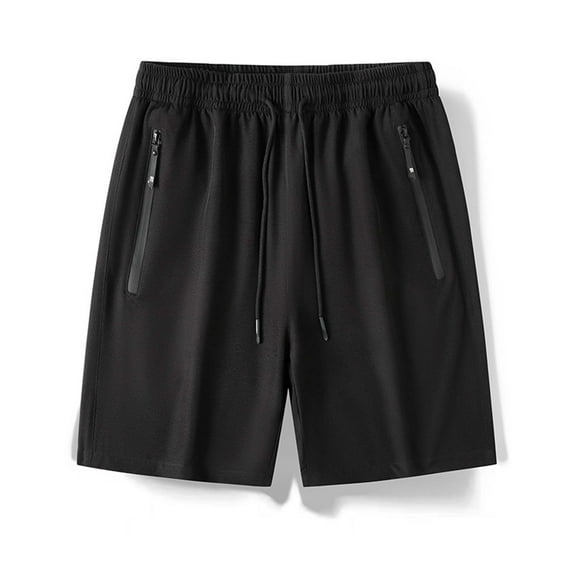 Brilliant Mens Shorts Athletic Khaki Shorts Cargo Shorts for Men Clearance Cotton Line Shorts Men's Big and Tall Sports and Leisure Multi-Pockets Relaxed Summer Beach Shorts Pants Black L