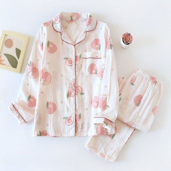 Brilliant Pajamas for Women Plus Size 2 PC Women's Pajamas Sets Cotton Pyjama Women's Pajamas Sleepwear Sets Spring Summer Homewear
