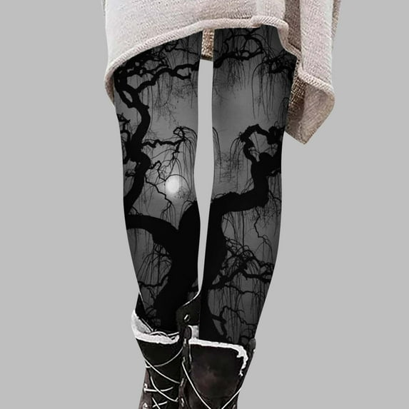 Brilliant Plus Size Leggings Leggings for Women High Waist Stretchy Warm Thermal Pants Elastic Leggings Pants clearance clothes under $10.00