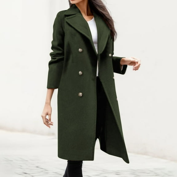 Brilliant Plus Size Womens Coats 4X-5X Winter Womens Jacket Casual Outerwear Cardigan Slim Coat Overcoat Clearance Clothes under $5.00