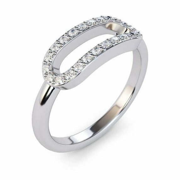 Brilliant Round Cut Moissanite Diamond, Fancy White Gold Ring , Engagement Wedding Ring Gift, Moissanite Ring, Solitaire Ring , Promise Ring