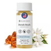 Brilliant Scents Dorado Beach Diffuser Oil Refill, 120ml - Luxury Hotel Scent for Home - Premium Fragrance Oil for Diffuser, Long Lasting Aroma
